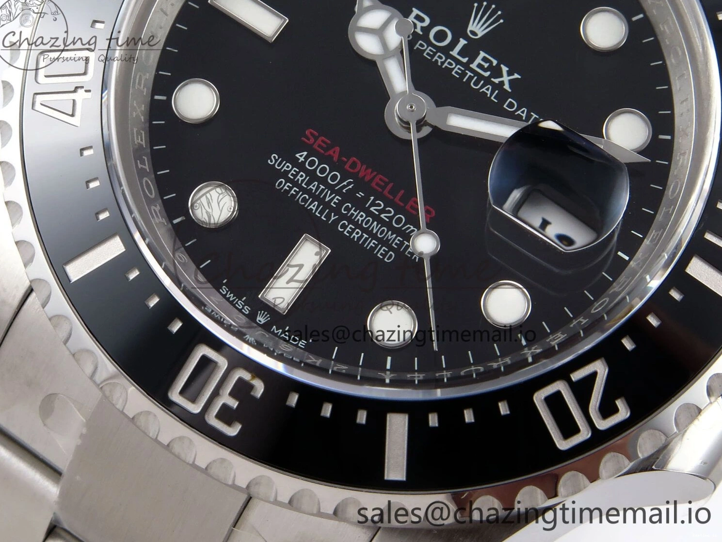 1226 Sea-Dweller 126600 Clean 1:1 Best Edition 904L SS Case and Bracelet VR Functional 1067